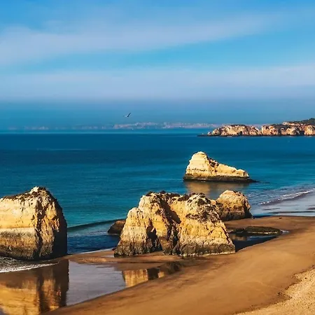 Charming House With Pool In Tatil Evi Faro